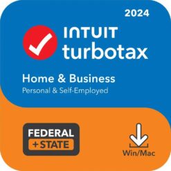 Alternative view of [Old Version] TurboTax – Home & Business 2024 Federal + E-file & State – Mac OS, Windows [Digital]