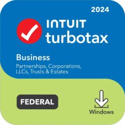 Alternative view of [Old Version] TurboTax – Business 2024 Federal Only + E-file – Windows [Digital]