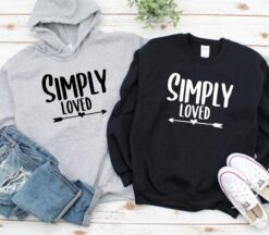 Alternative view of Simply Loved Matching Set, Ideal for Couples, Valentine's Day Special, Boyfriend/Girlfriend Apparel
