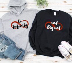 Alternative view of To Infinity and Beyond Couple's Matching Set - Valentine's Gift, Adorable Outfit for Lovers