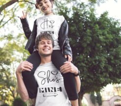 Valentine's Special: Adorable 'He's Mine, She's Mine' Couples Matching Outfits Set
