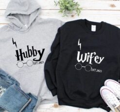 Alternative view of Harry Potter Inspired Custom Matching Set - Mr & Mrs Outfits for Honeymoon, Anniversaries & Special Events