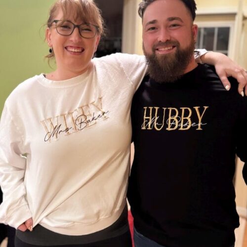 She's Mine, He's Mine - Adorable Matching Outfits Set for Couples, Perfect Valentine's Gift photo review