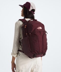 Alternative view of The North Face  Surge Luxe Pack - Women's - Alpine Plum/Burnt Coral Metal