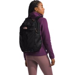 Alternative view of The North Face  Surge Luxe Pack - Women's - Tnf Black/Burnt Coral Metallic