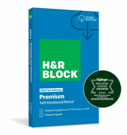 Alternative view of H&R Block Tax Software Premium 2024 [Download]