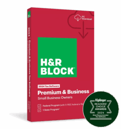 H&R Block Tax Software Premium & Business 2024 - Windows [Download]